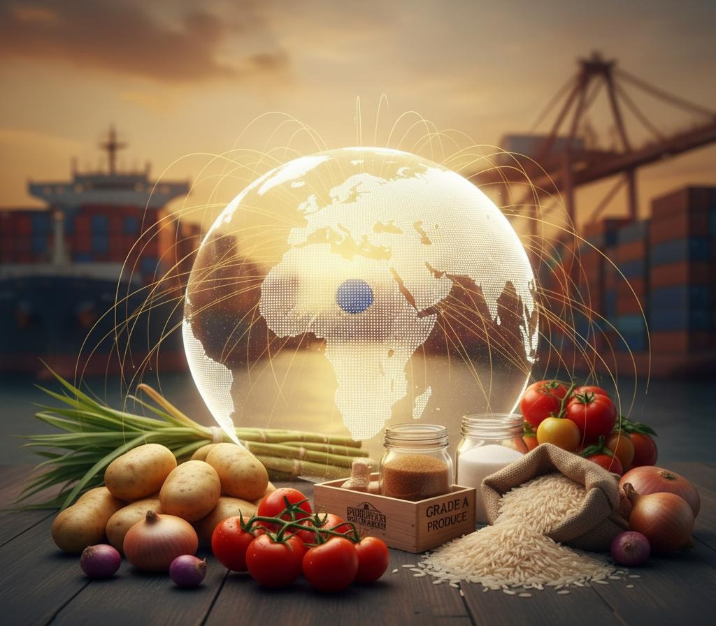 Indian food products and global trade — connecting India to the world